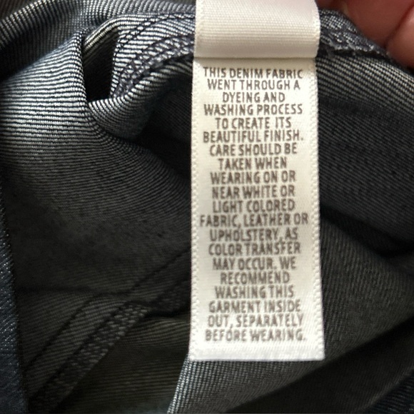 St.John Sport Dark Wash Blue Jeans Designer Chic Quiet Luxury Preppy Women Sz 12 - Picture 8 of 16